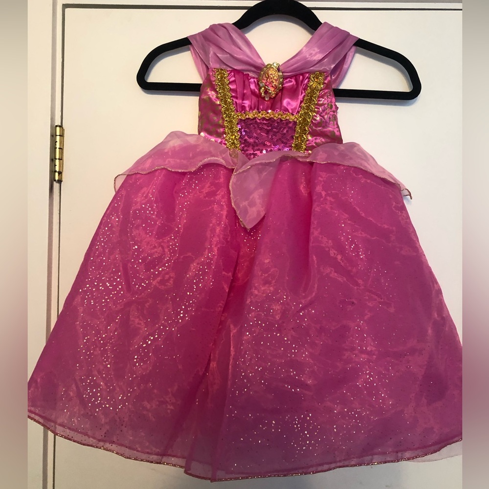 Pink toddler Disney Princess dress! Only work once!